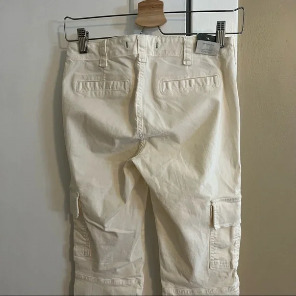 J brand maverick cargo jeans in white utility skinny - Picture 4 of 10